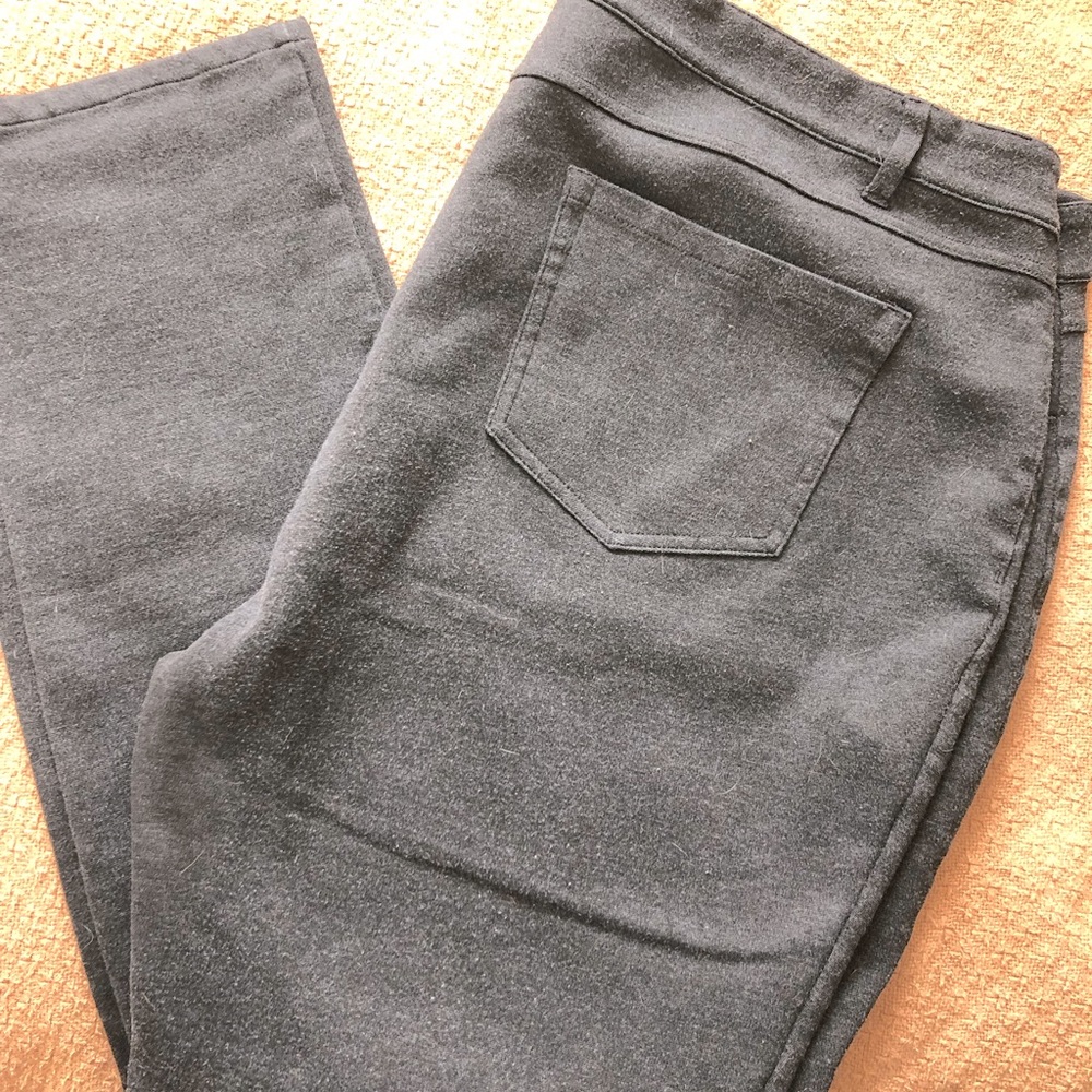 Gray cotton pant